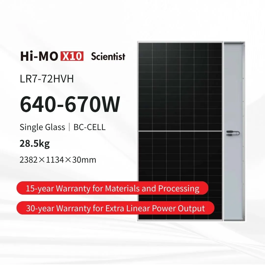 LONGi Hi-MO X10 Scientist LR7-72HVD 645W Dual Glass